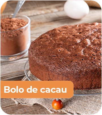 Bolo de cacau